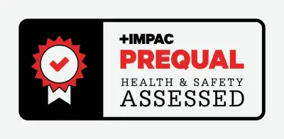 IMPAC Prequal certification logo for Builders Kapiti.