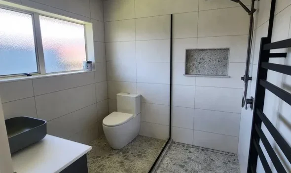 Reliable Service and Friendly Support for Bathroom Renovations Kapiti Coast Client discussing Bathroom Renovations Kapiti Coast project with the friendly team at Builders Kapiti Coast.